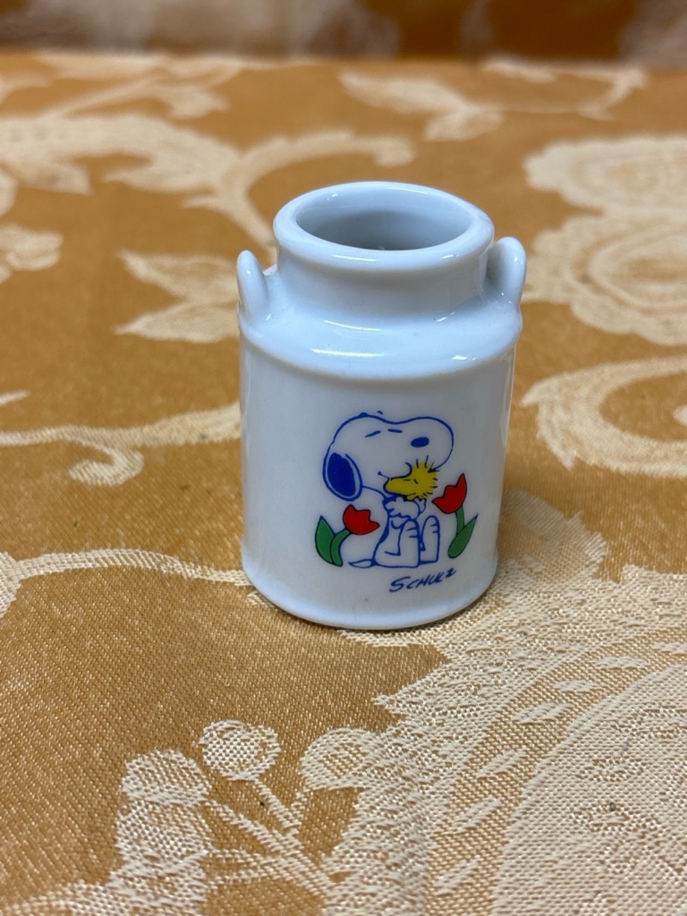 Snoopy Miniture Vase Vintage 1965